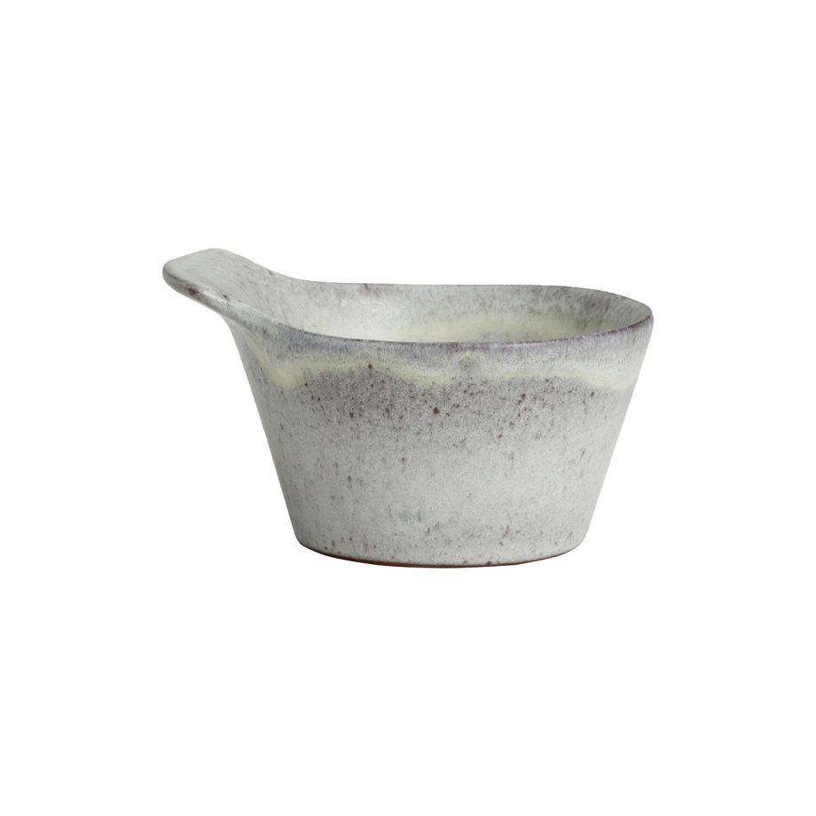 Torc Ceramic Off-White Glaze Bowl M | Nordal