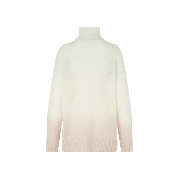 Juliette Turtleneck Misty Blue Ombre | Samsoe Samoe