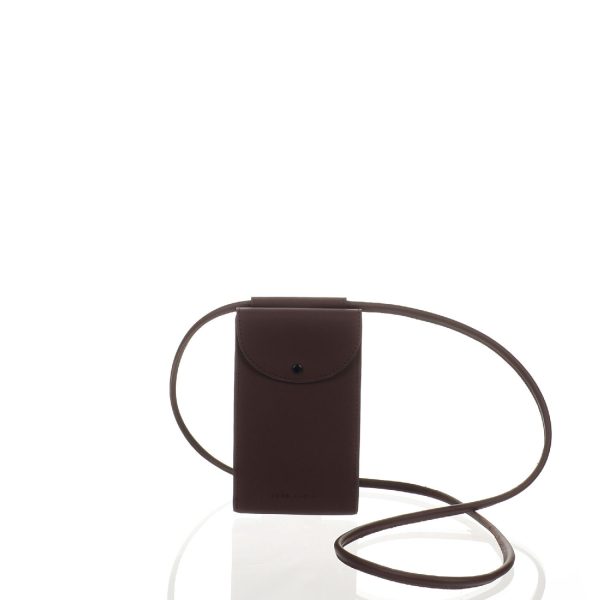 Phone Pouch Dark Wood | Monk&Anna
