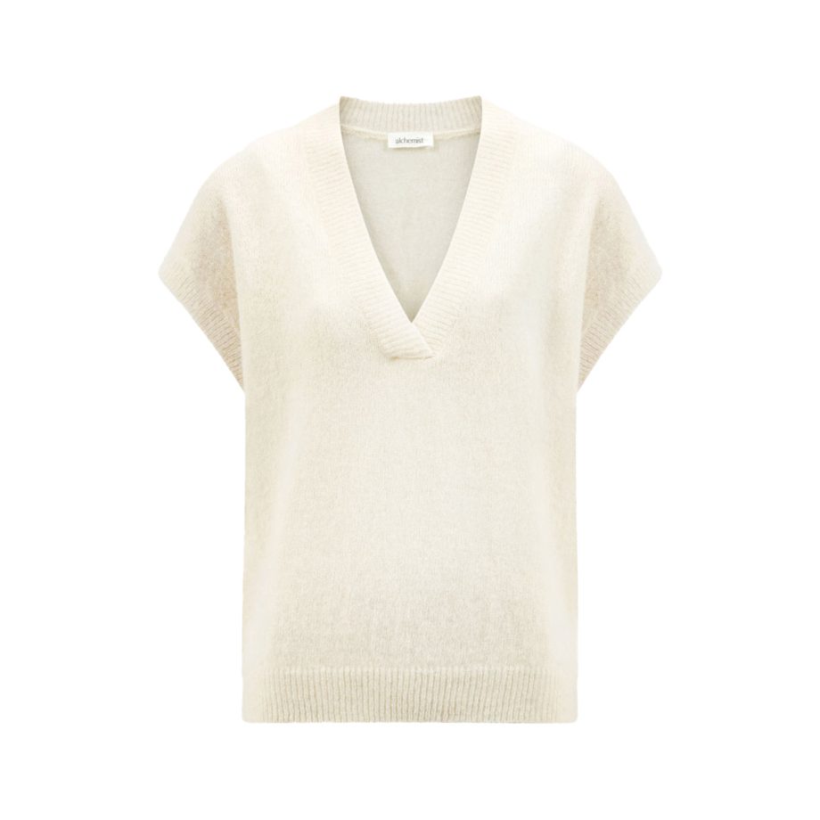 Stem Knitted Top Off White | Alchemist