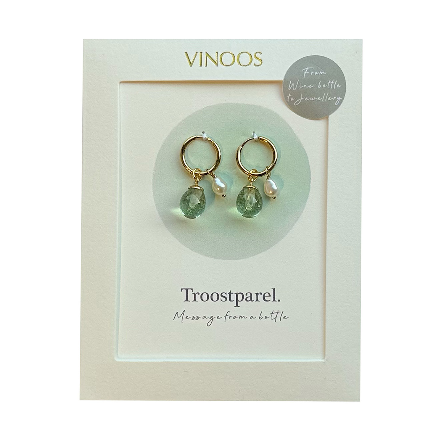 Oorbellen Troostparel | Vinoos