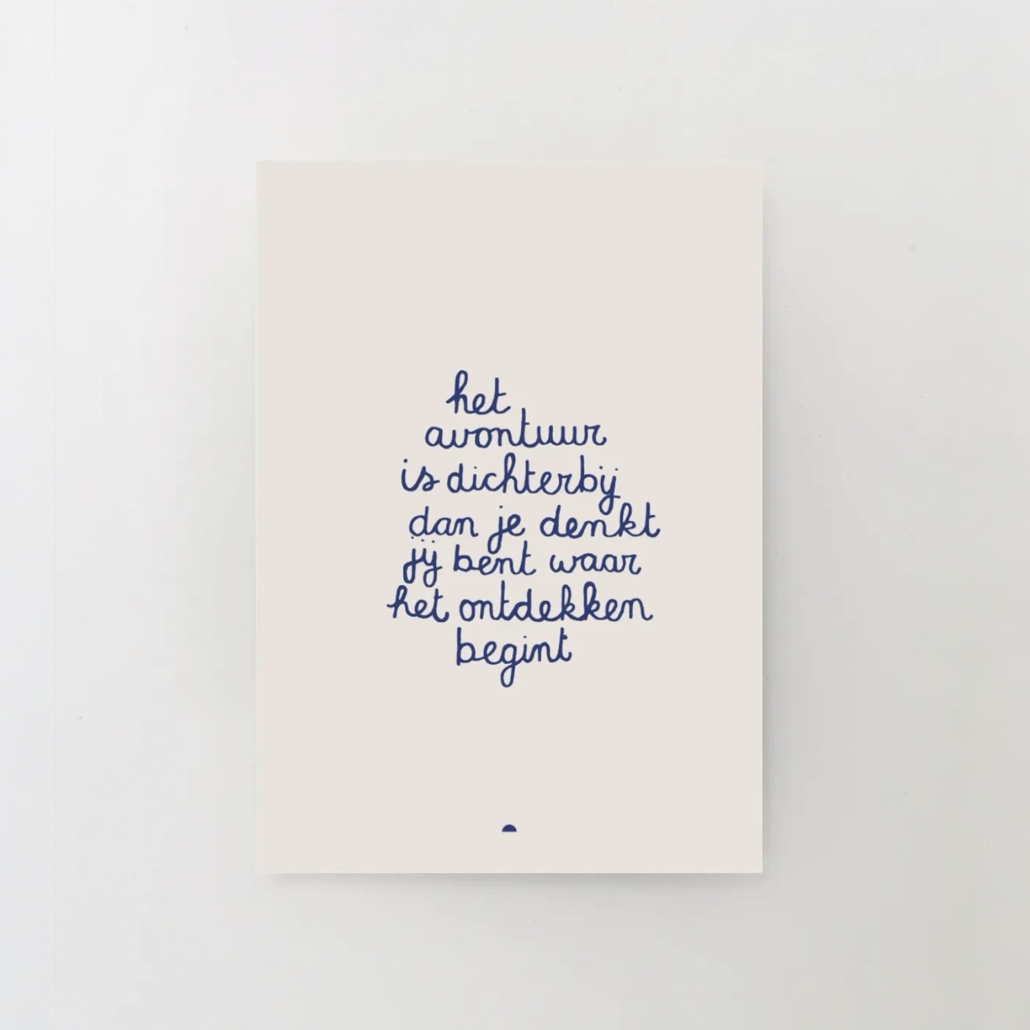 Wenskaart het avontuur | Sâlt + Flor