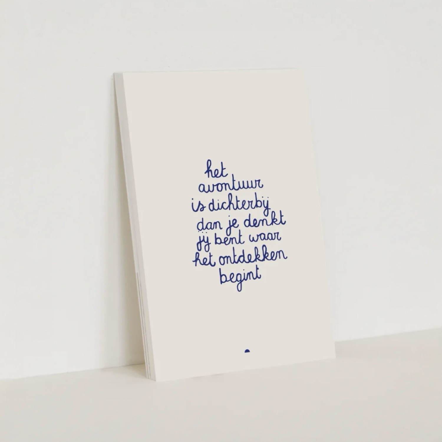 Wenskaart het avontuur | Sâlt + Flor