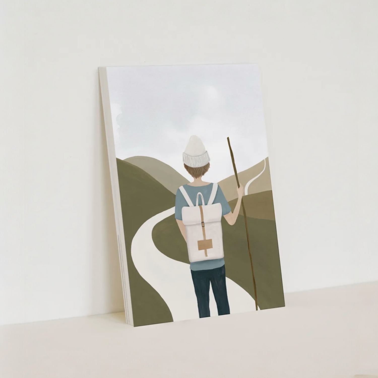 Wenskaart ontdekkingsreiziger | Sâlt + Flor