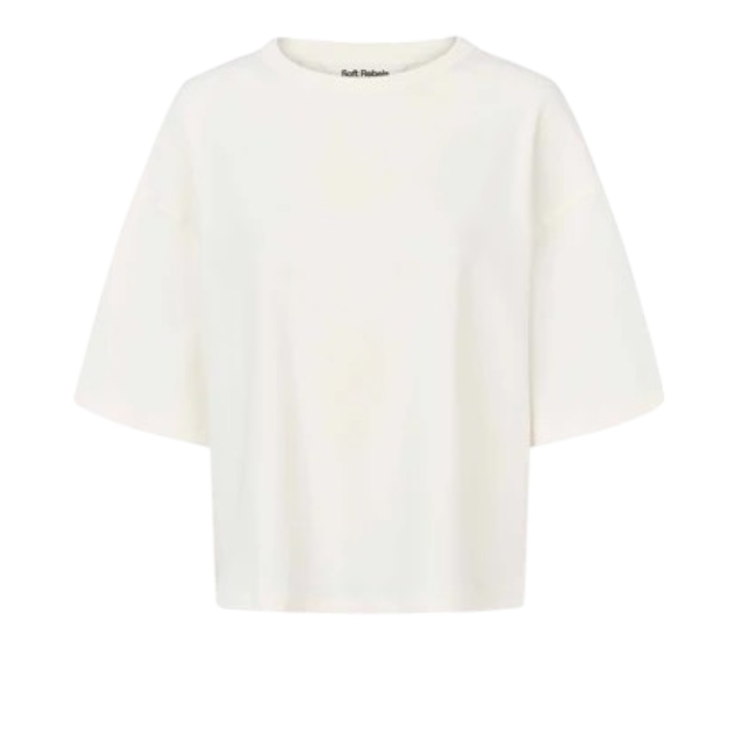 Hella Wide T-shirt Snow White | Soft Rebels