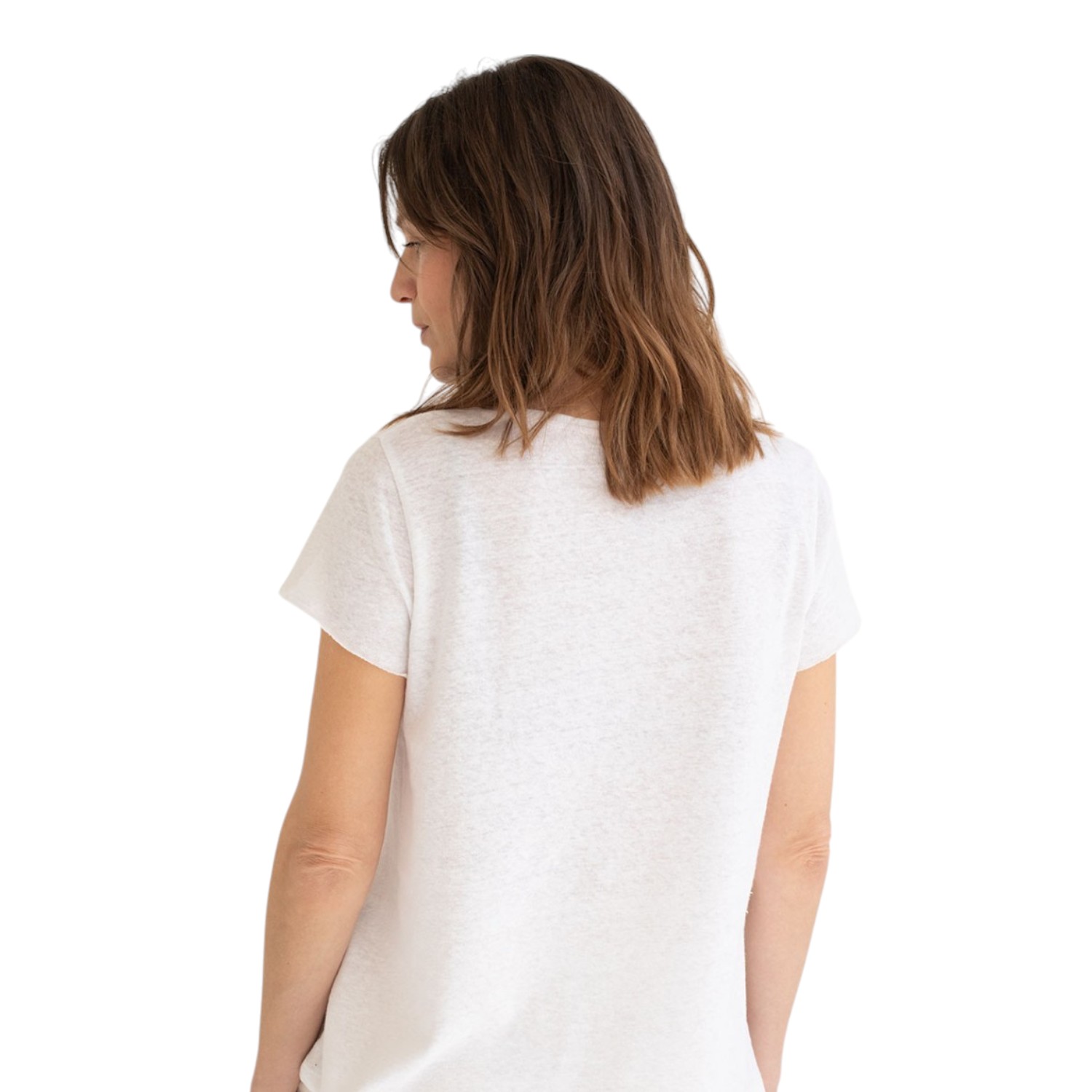 Basieco Pico Li T-Shirt White | Mus & Bombon
