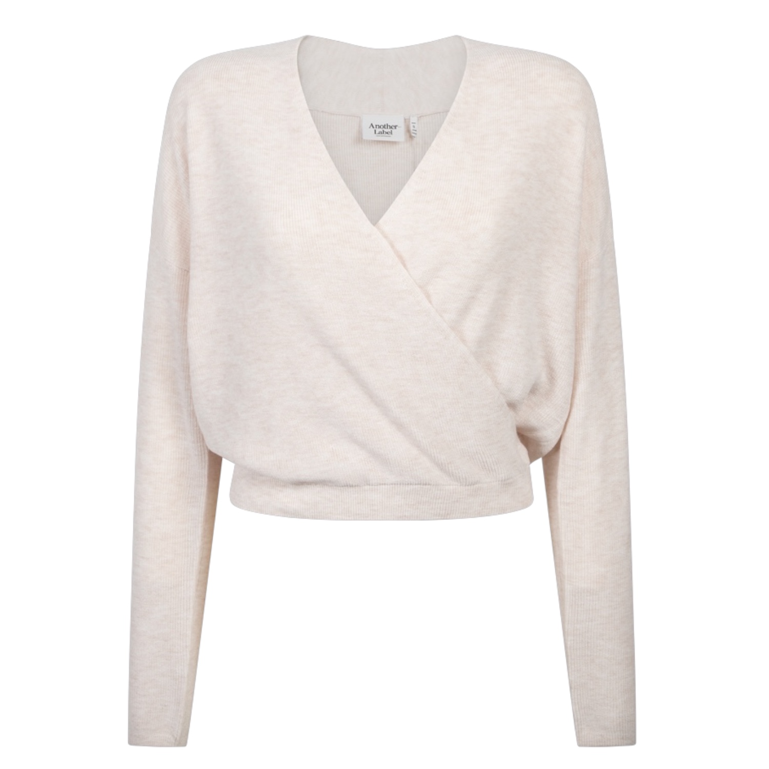 Lena Knitted Pull Egg White Melee | Another Label