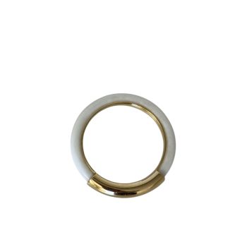 Gold-Vermeil Ivory Bar Ring | Adorn
