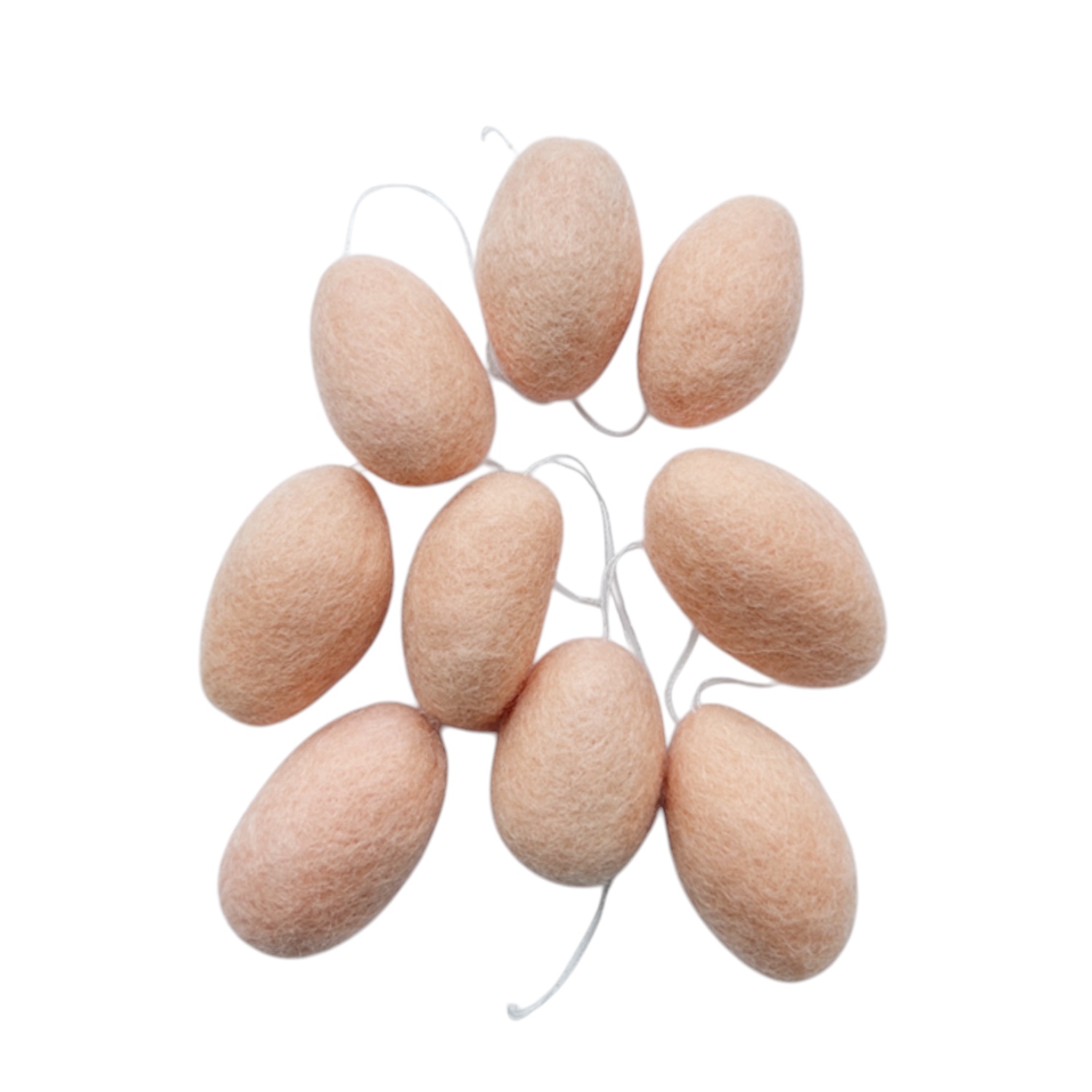 Vilten Ei Hanger Peach | Noord Living