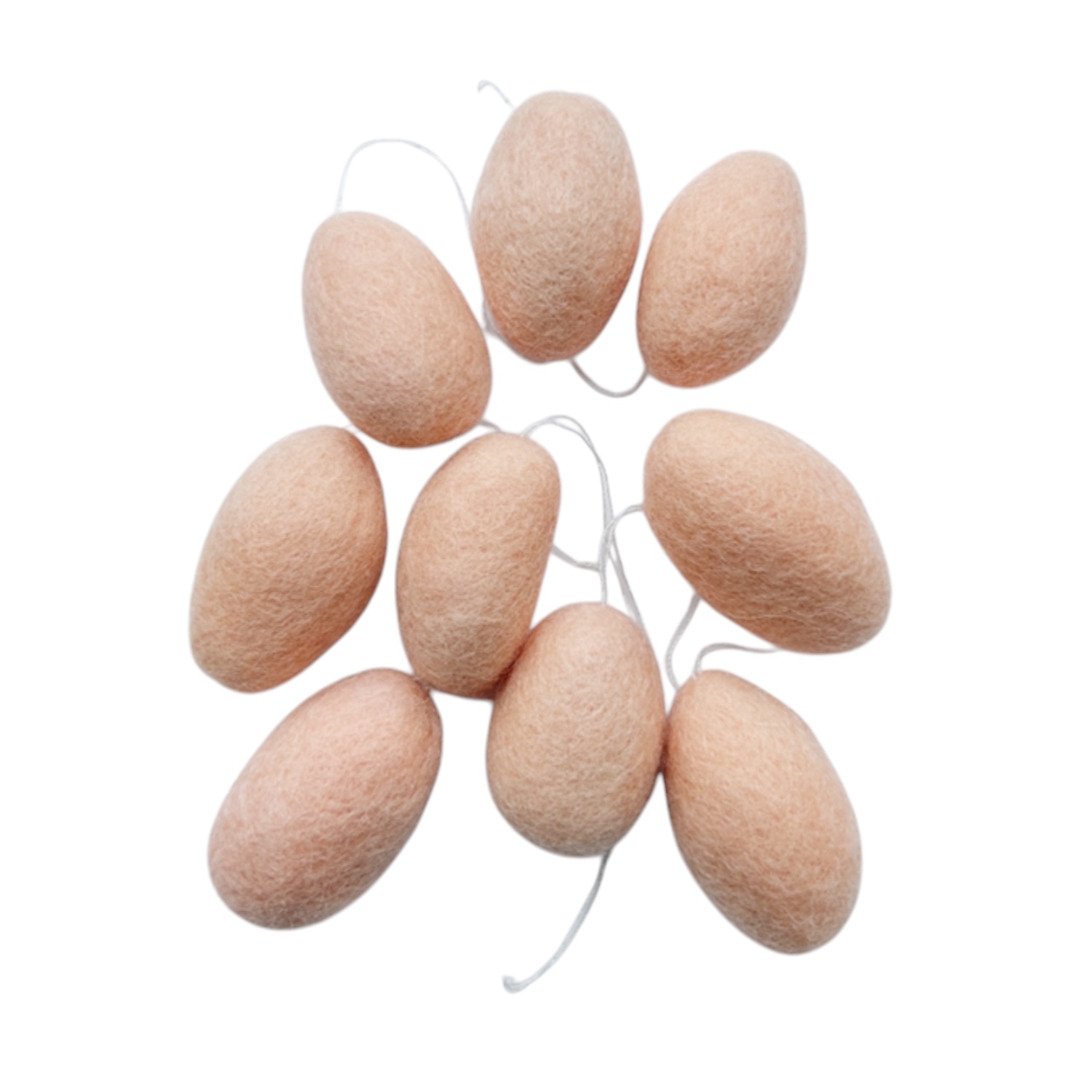 Vilten Ei Hanger Pink Peach | Noord Living