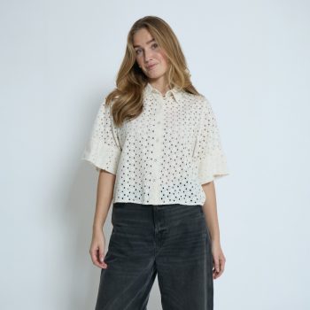 Haze Shirt Gardenia | Peppercorn