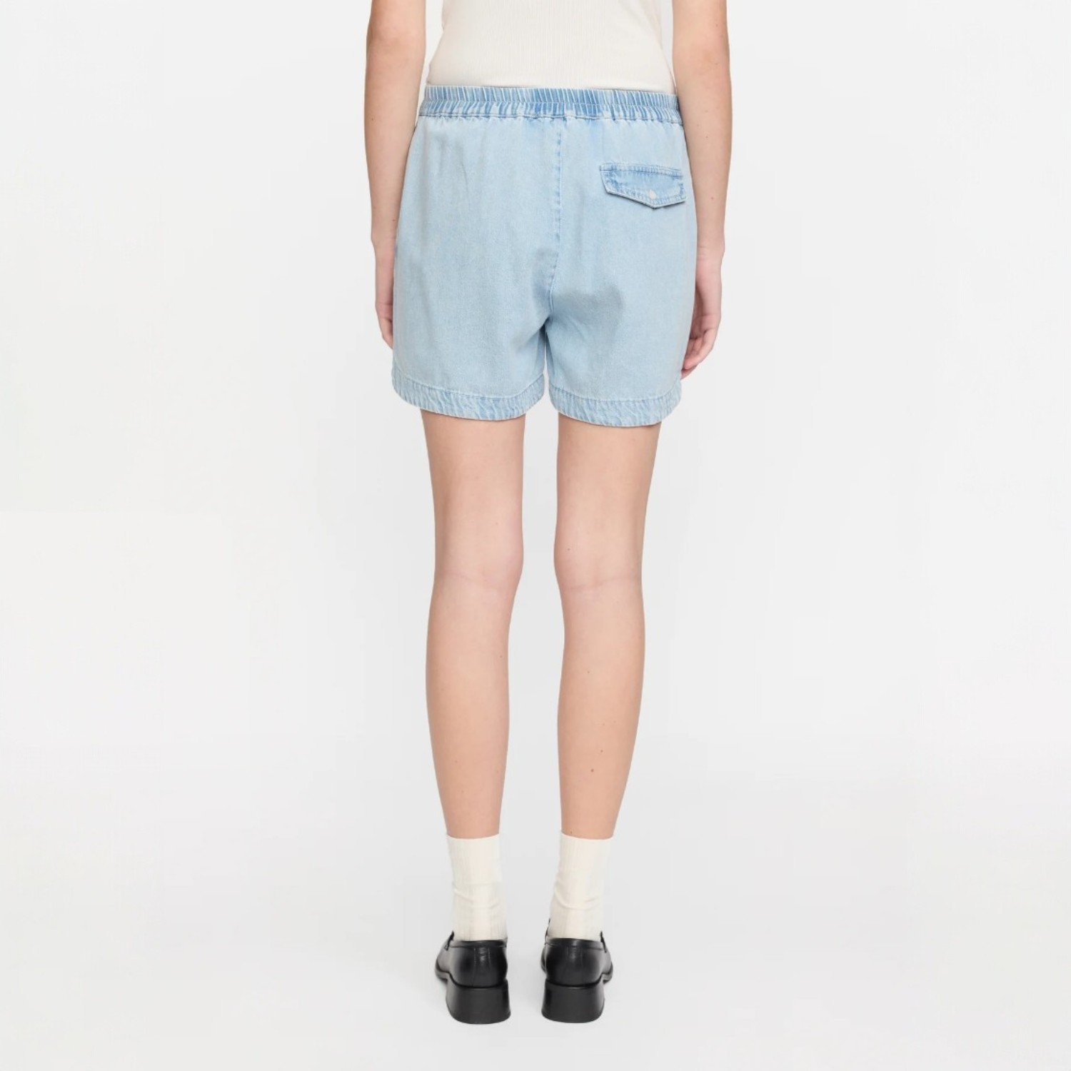 Riviera Shorts Denim Light Wash | Sessùn