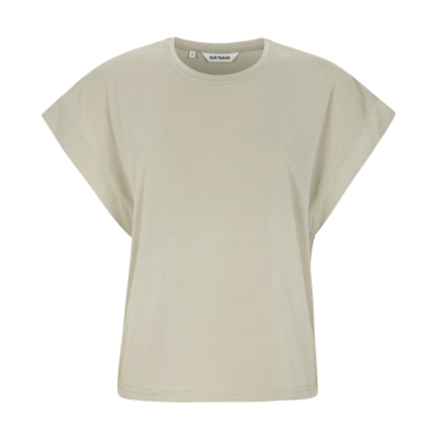 Ella Boxy T-Shirt Peyote | Soft Rebels