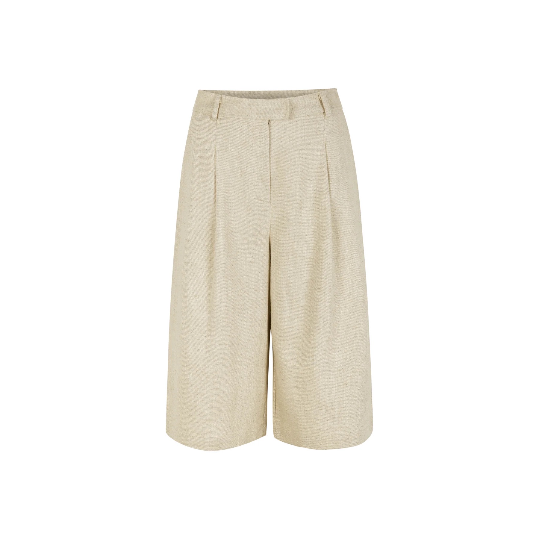 Kendra Bermuda Shorts Ecru | Sessùn