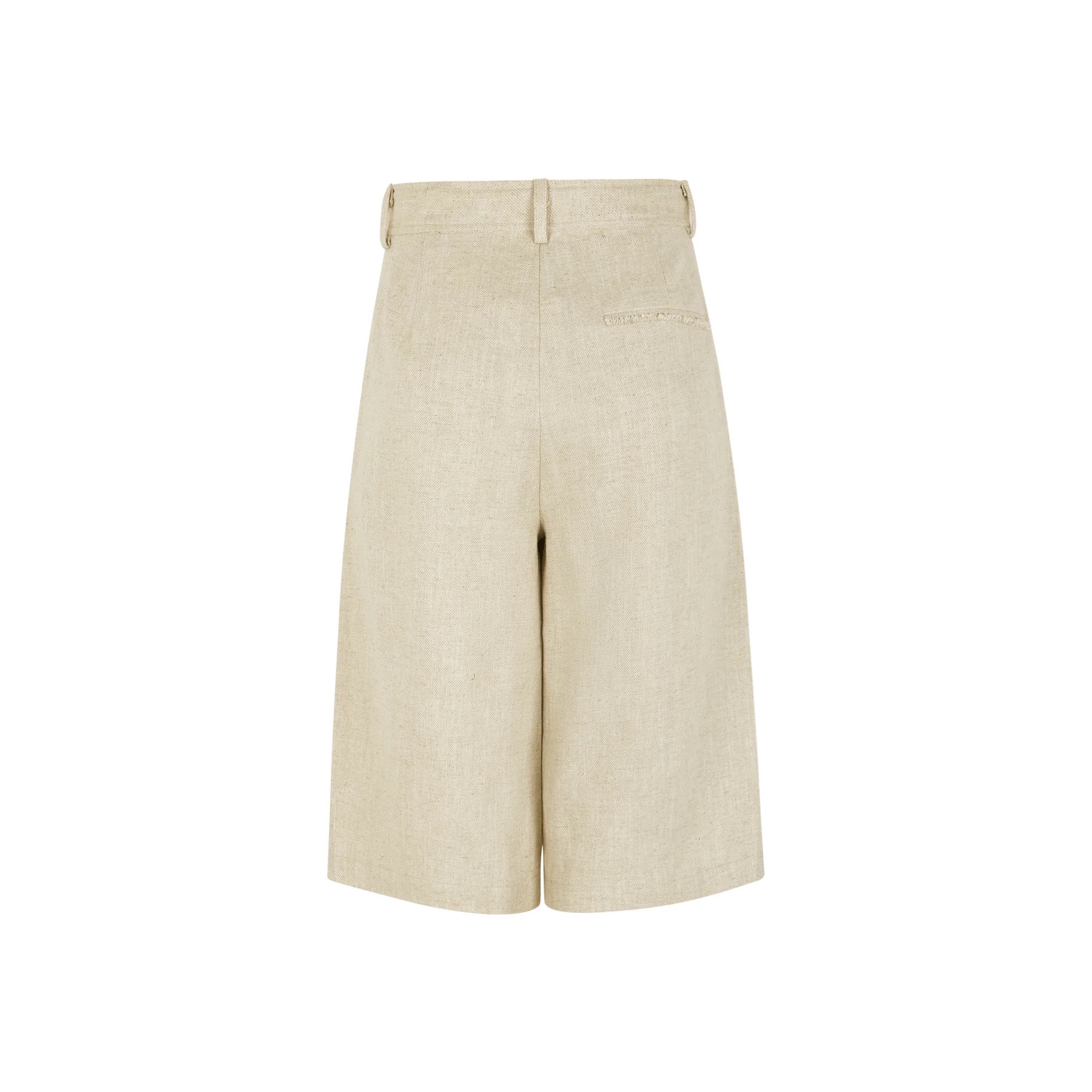 Kendra Bermuda Shorts Ecru | Sessùn