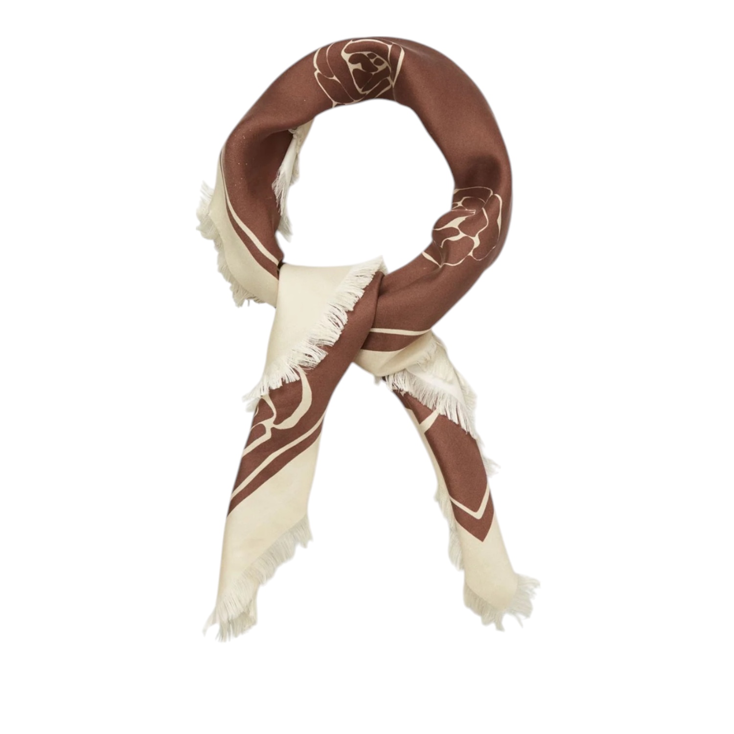 Rosedrop Sia Scarf Sorrel Brown | Becksöndergaard