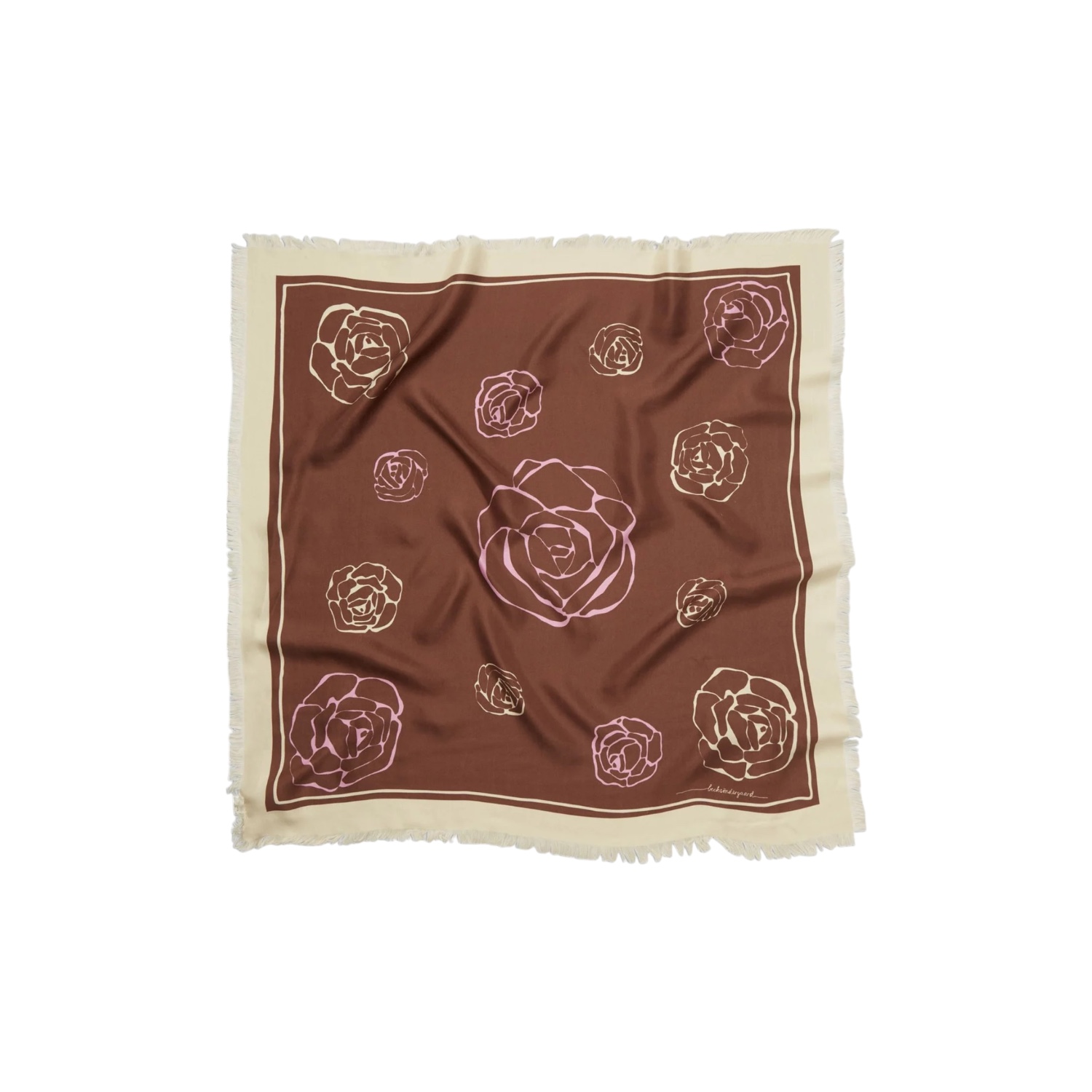 Rosedrop Sia Scarf Sorrel Brown | Becksöndergaard