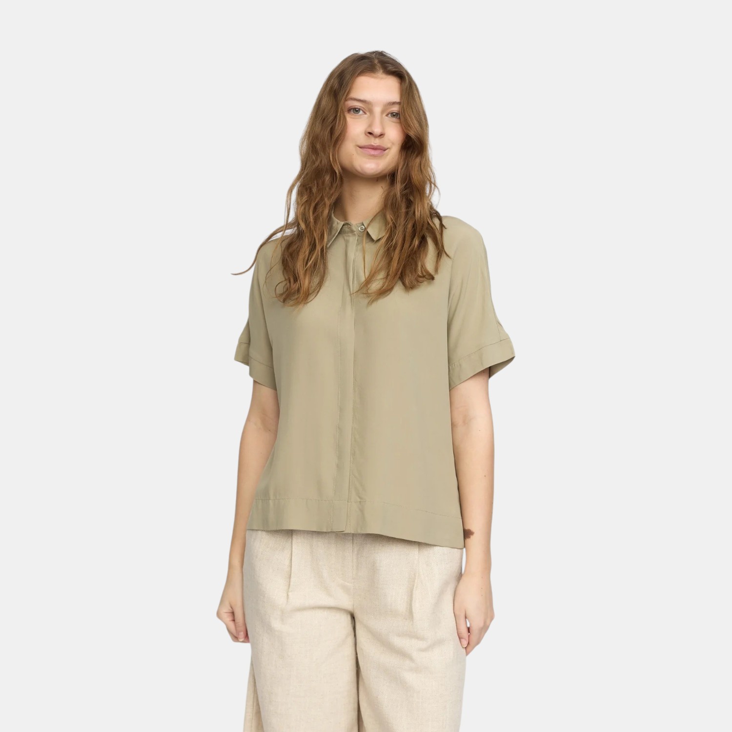 Freedom SS Shirt Silver Sage | Soft Rebels