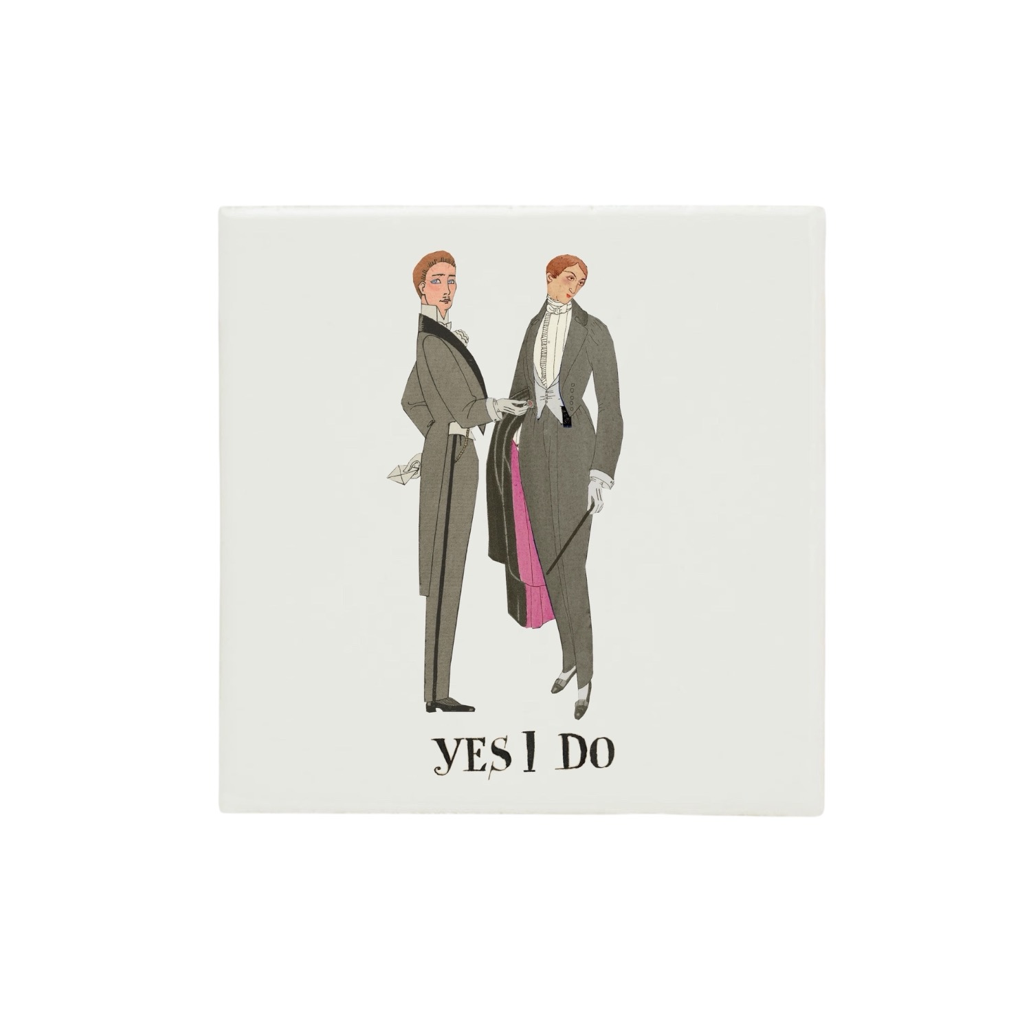 Trouwen 'Yes I do' mannen | Lylies