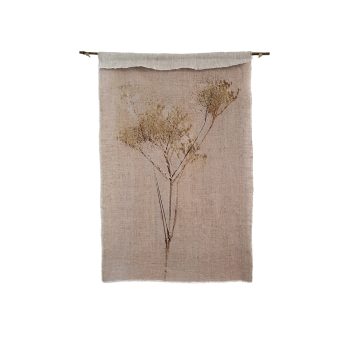 Silhouette Ocre Wandkleed | Blooming Label