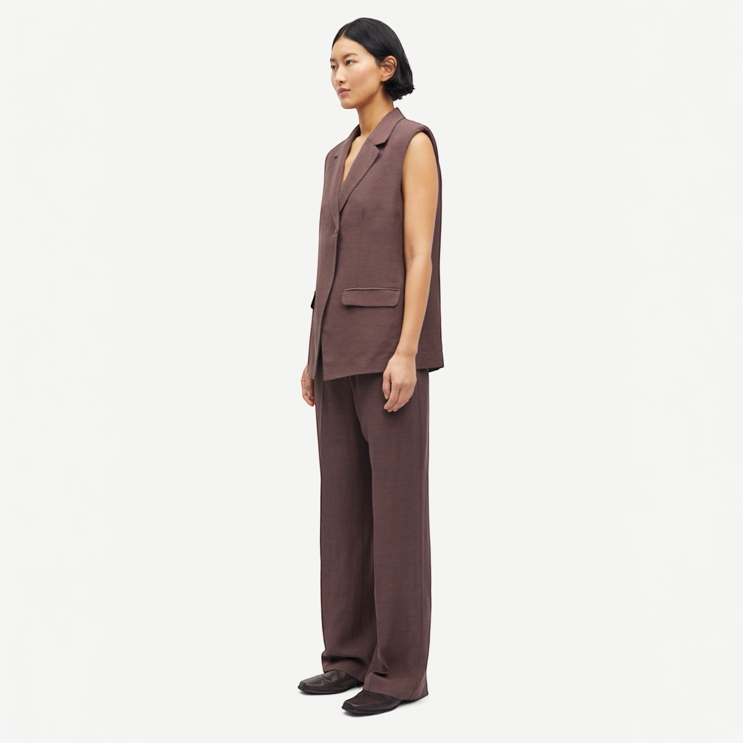 Salaray Trousers French Roast | Samsoe Samsoe