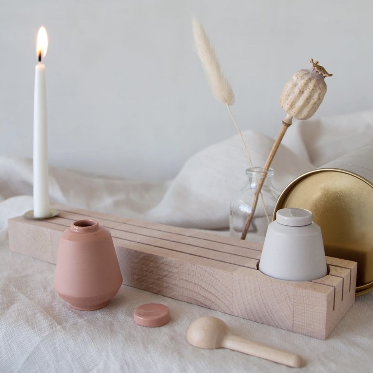 Urntje Geliefd tussen de sterren Roze | R. Knijnenburg