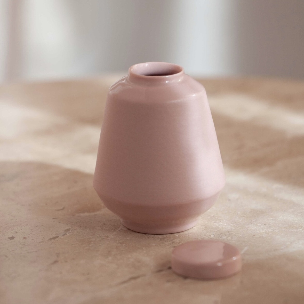 Urntje Geliefd tussen de sterren Roze | R. Knijnenburg