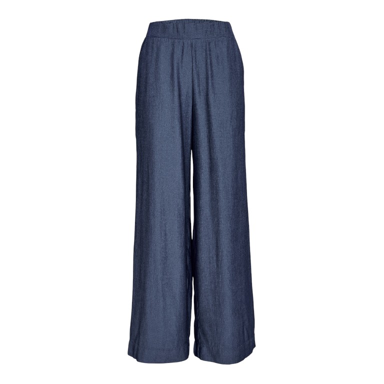 Bea Wide Pant Denim Blue | Peppercorn