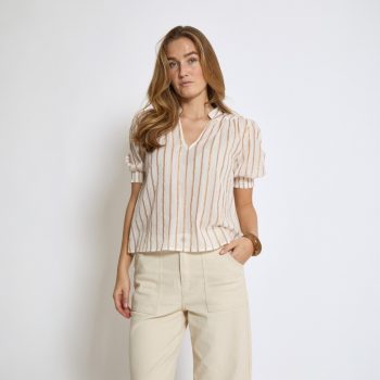 Aleka Blouse Cloud Dancer | Minus