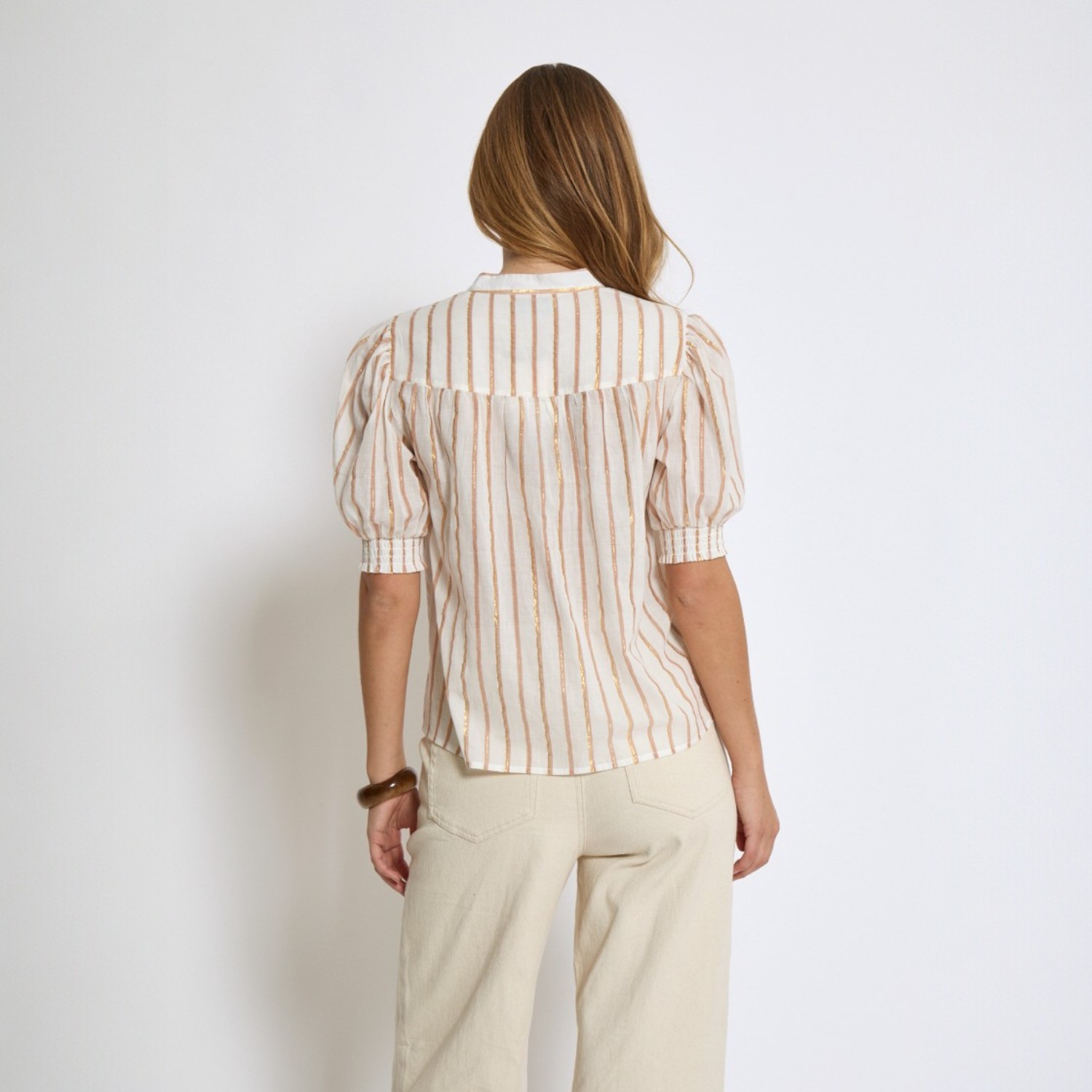 Aleka Blouse Cloud Dancer | Minus