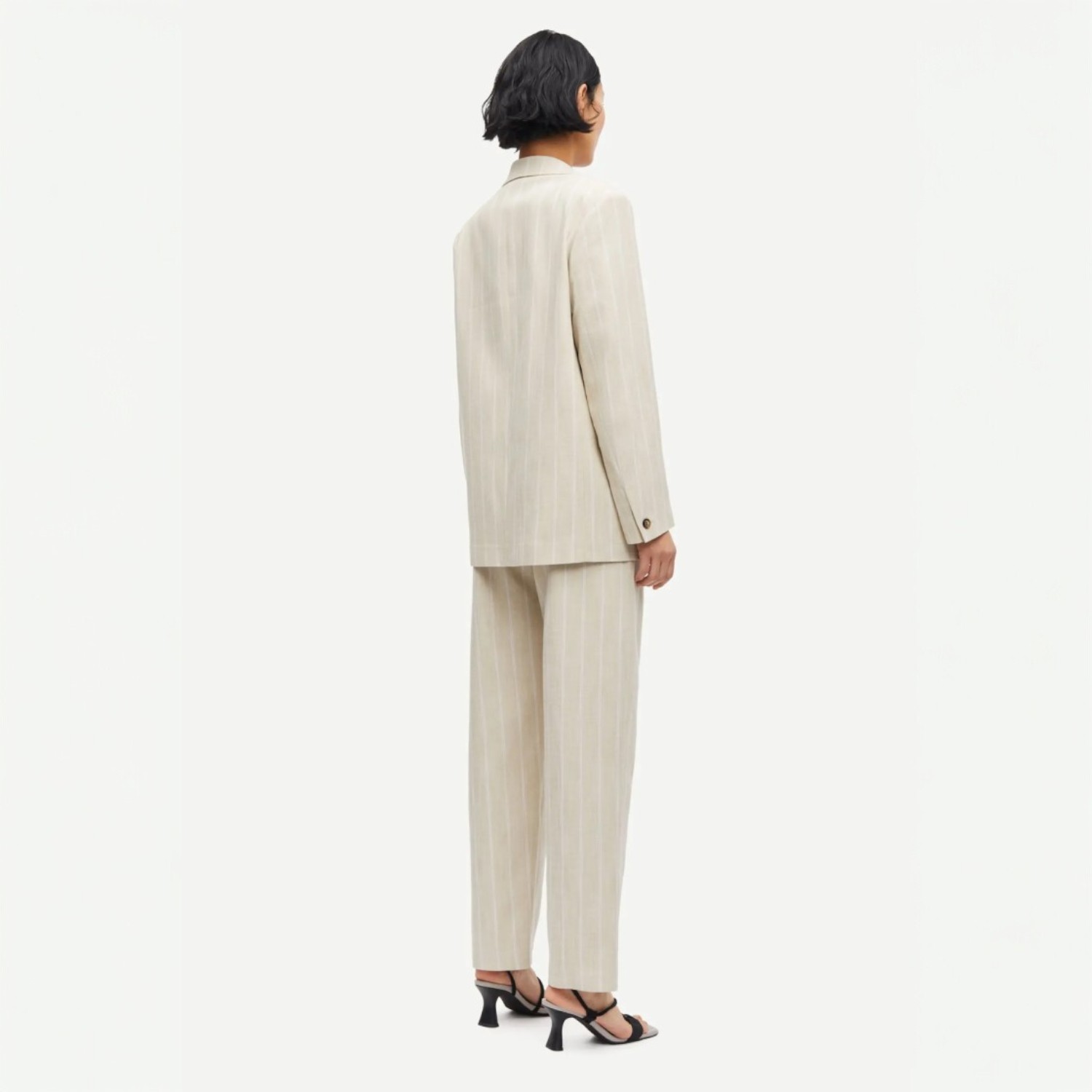 Saluza Trousers White Pepper st. | Samsoe Samsoe