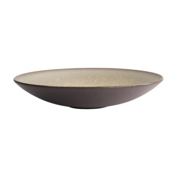 Gold Sand Grey Shallow Dish 24cm | Tokyo Design Studio