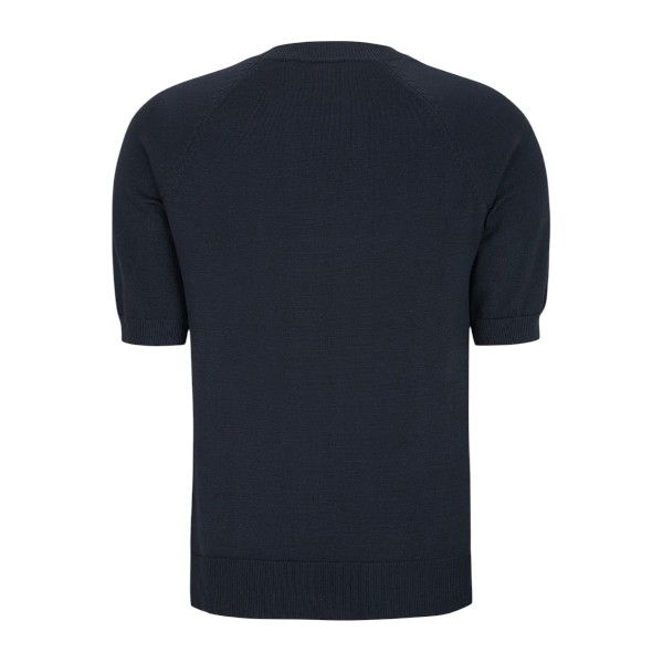 Marla Short Sleeve O-neck Knit Total Eclipse | Soft Rebels