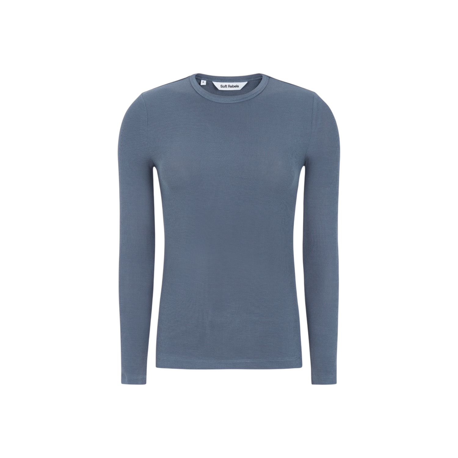 Fenja O-neck Top Grisaille | Soft Rebels