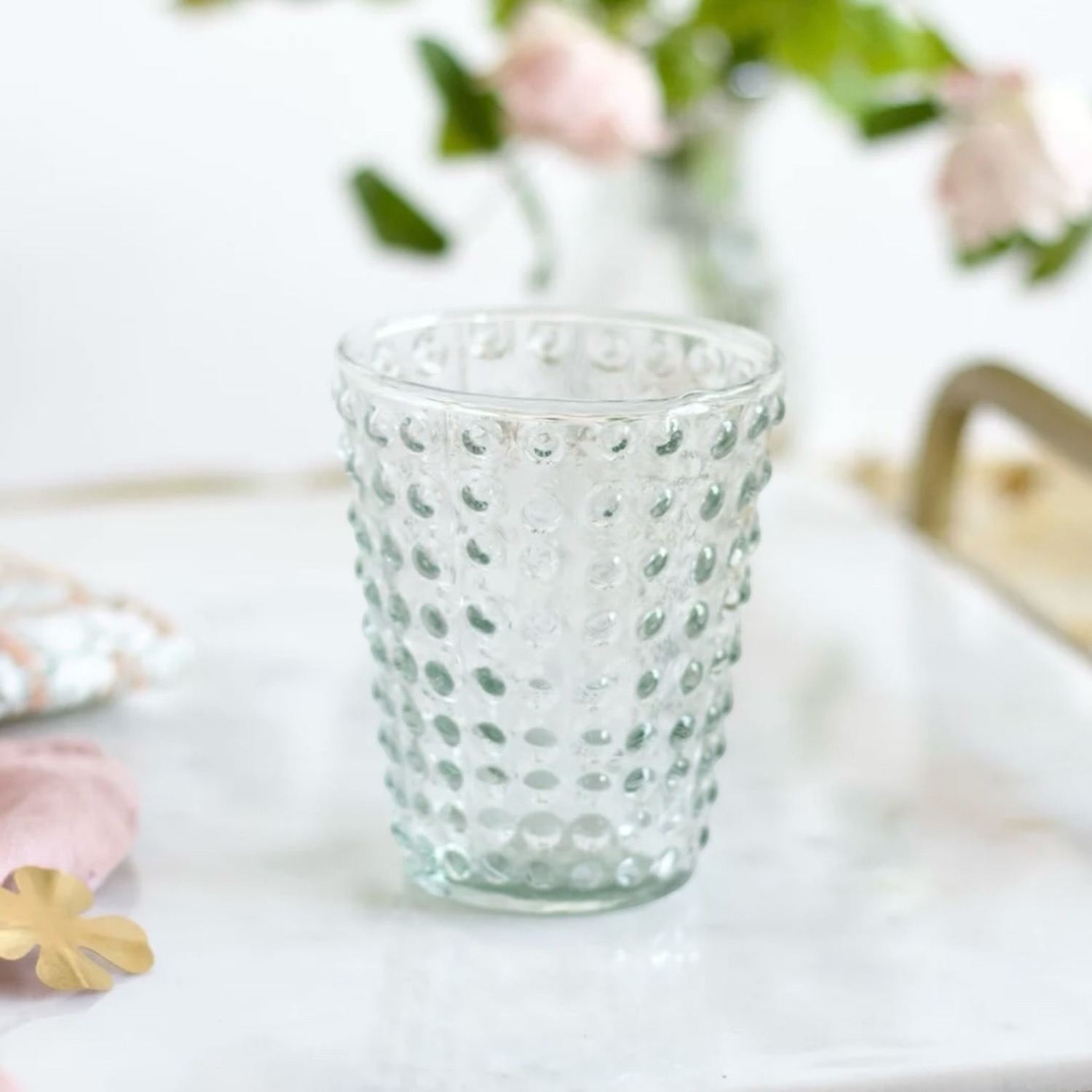 Glas met bubbels | De Weldaad