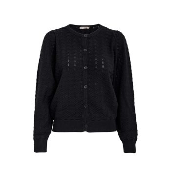 Rosy Cardigan Black | Peppercorn