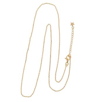 Plain Necklace Gold | Betty Bogaers