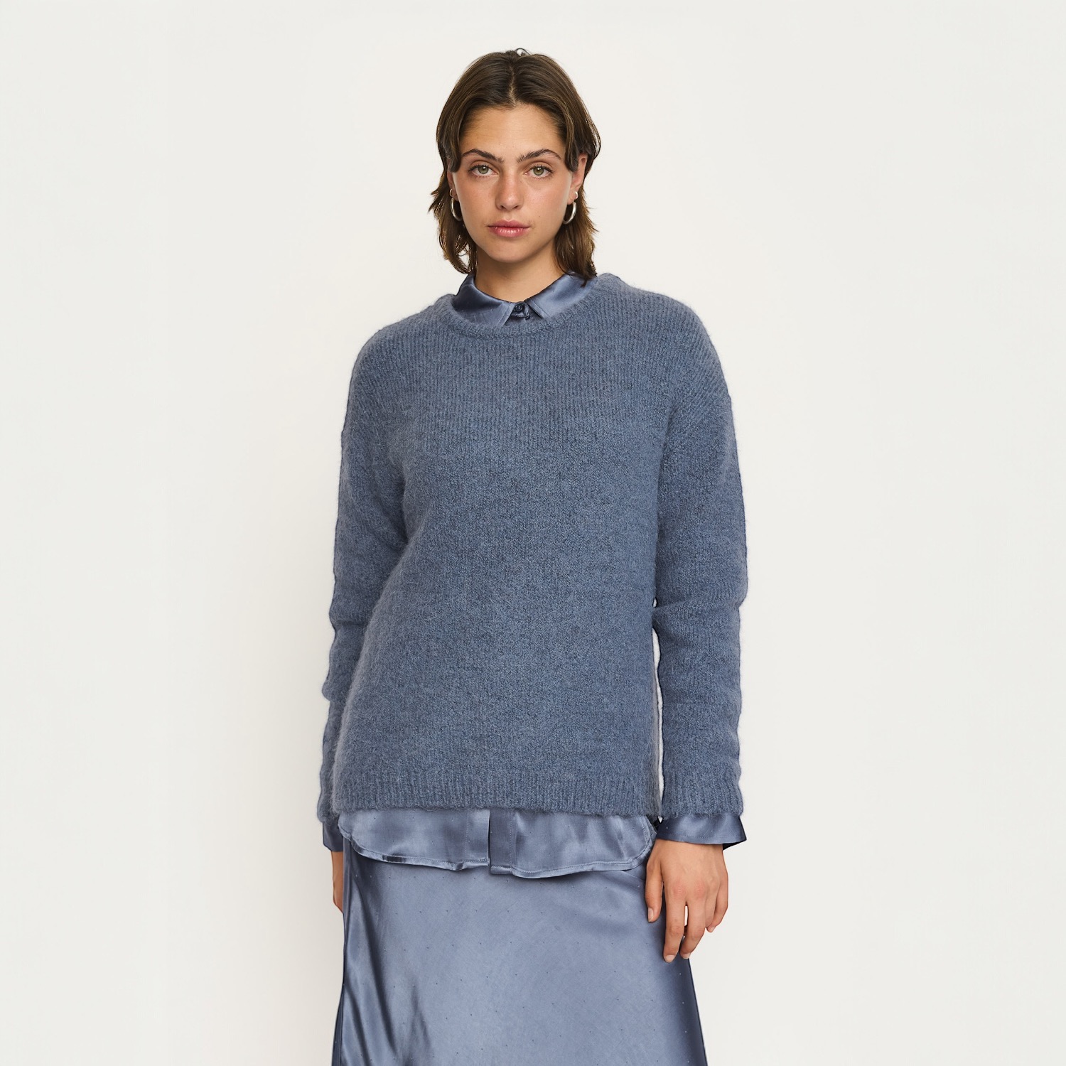 Camilla Knit Grisaille Melange | Soft Rebels