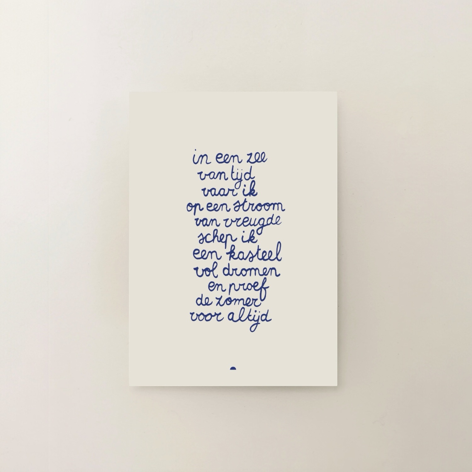 In een zee van tijd | Sâlt + Flor