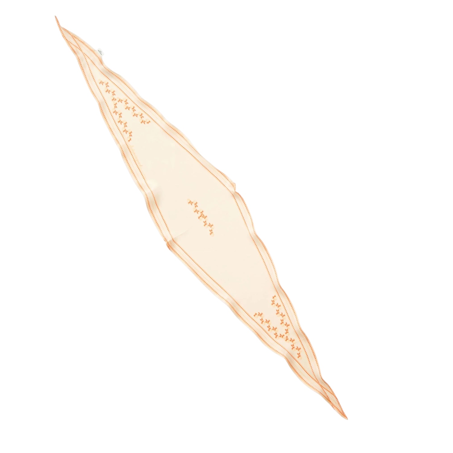 Brombeere Diamond Scarf Birch White | Becksöndergaard