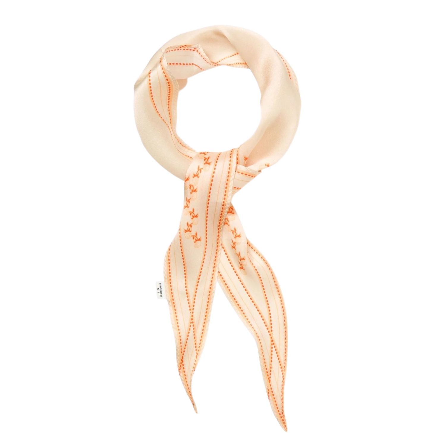 Brombeere Diamond Scarf Birch White | Becksöndergaard