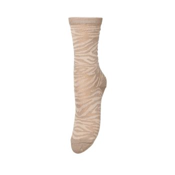 Tigarea Glitter Sock Fungi Brown | Becksöndergaard