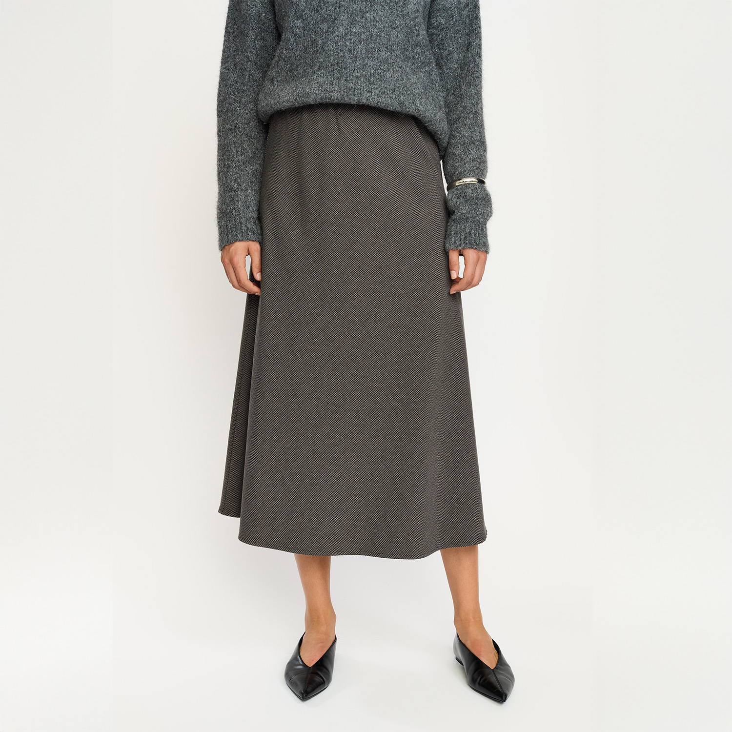 Maha Midi Skirt Coffee quartz | Soft Rebels
