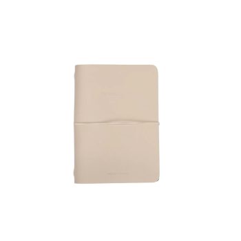 Notebook M Vegan Leather Stone | Monk&Anna