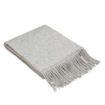 Crystal Edition Scarf Light Grey Melange | Becksöndergaard