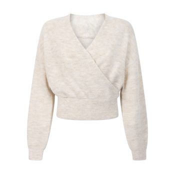 Len Knitted Pull Egg White Melee | Another Label