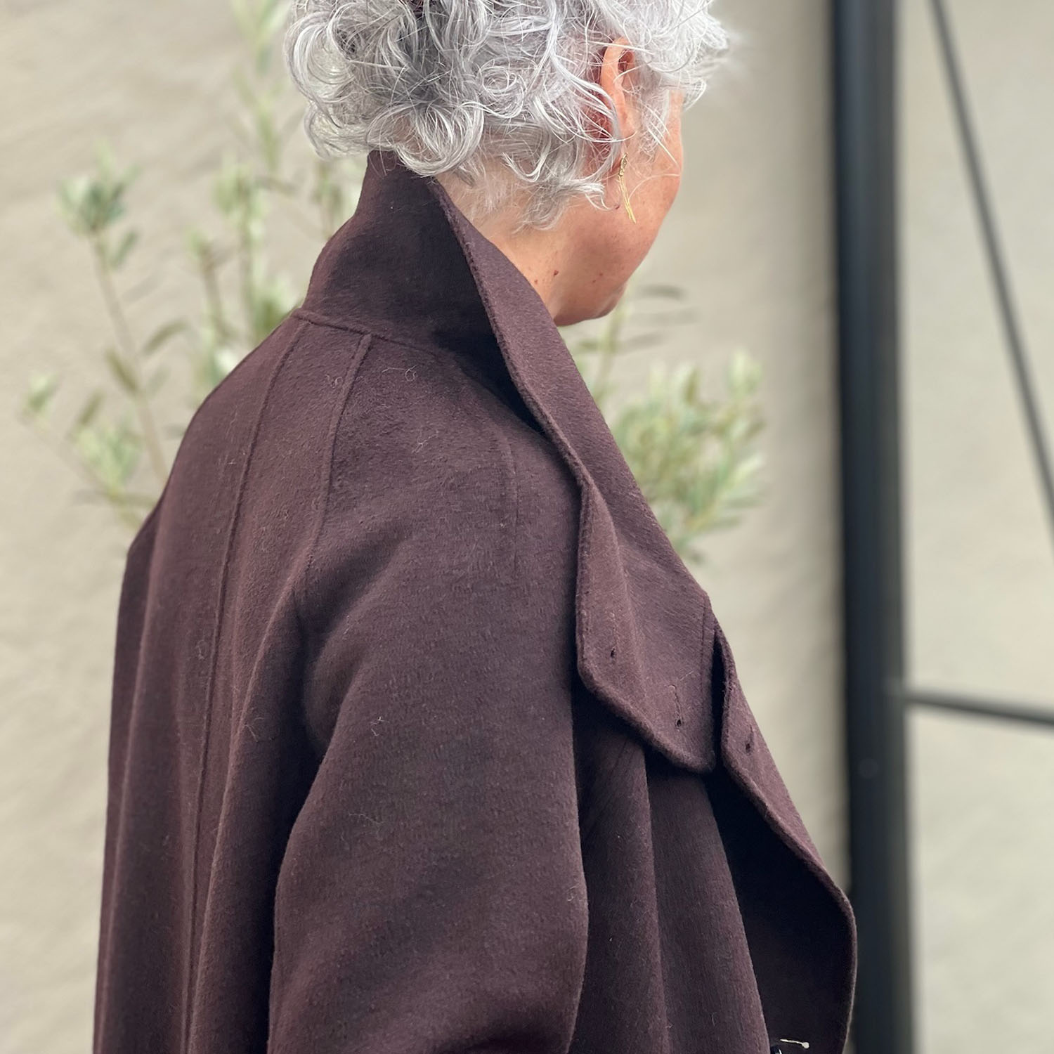 Sahanne Coat Black Coffee | Samsoe Samsoe