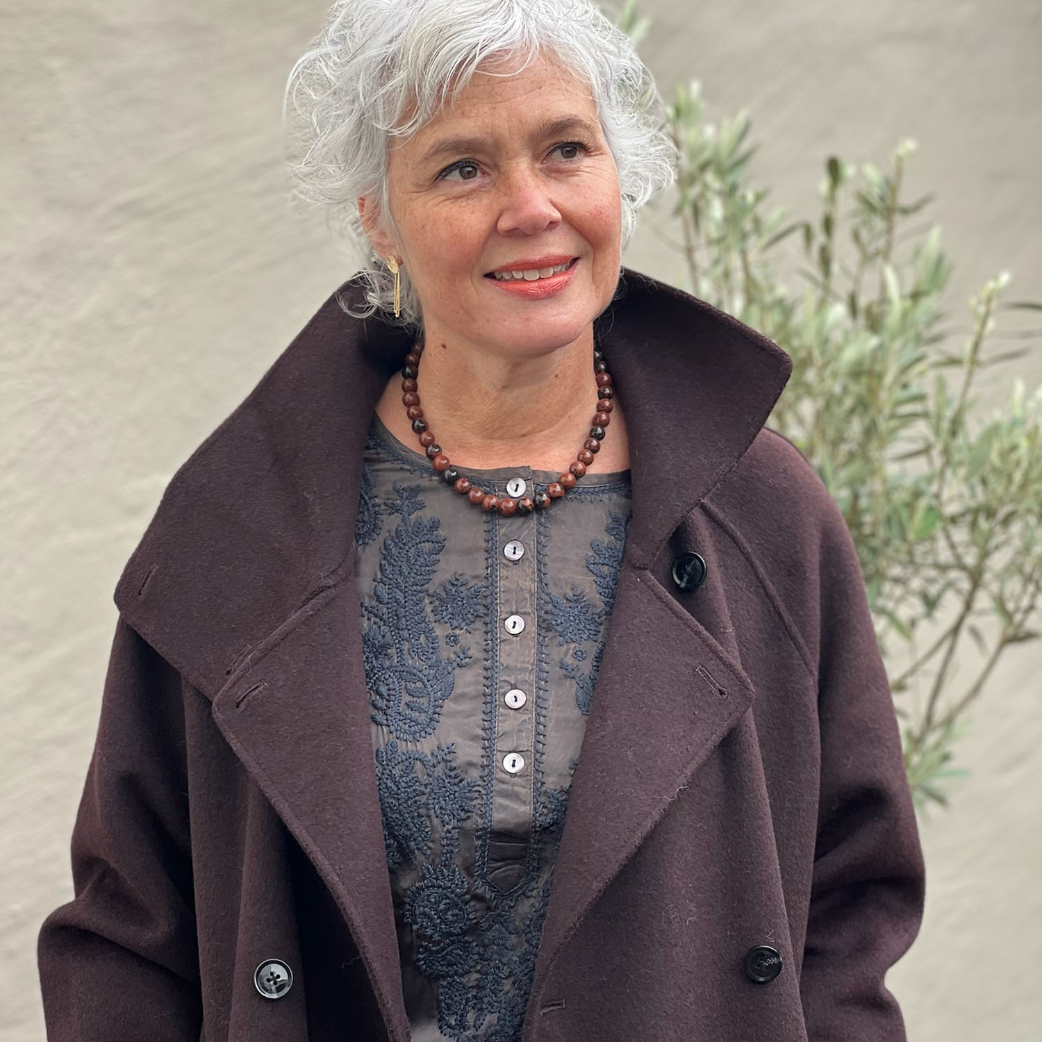 Sahanne Coat Black Coffee | Samsoe Samsoe