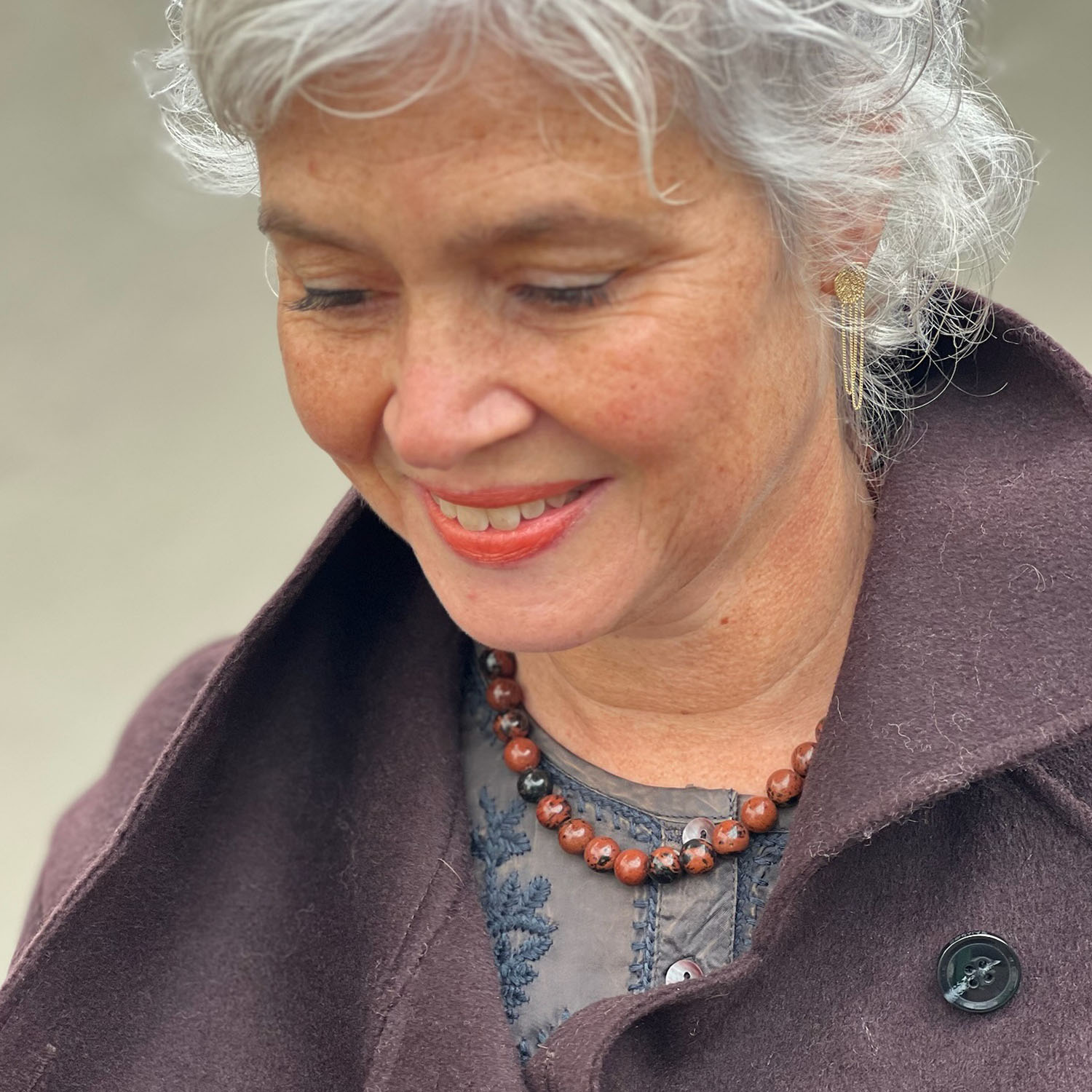 Necklace Dark Wood | Monk&Anna