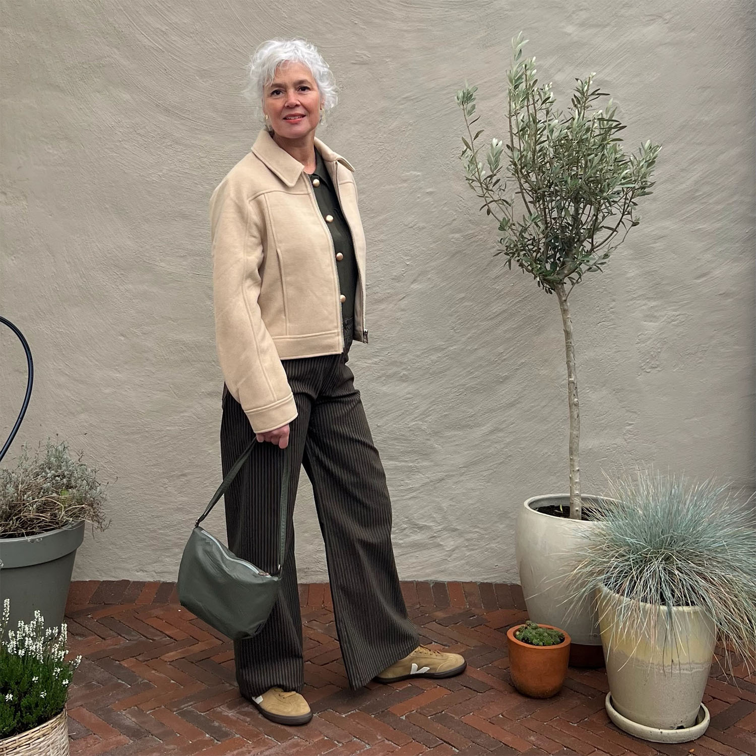 Cross Body Bag Chinois Green | Tinne+Mia